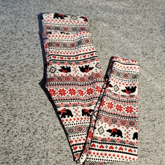 No Boundaries Pants - Christmas streachy leggings